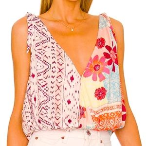 NWT FREE PEEOPLE Tied To You tank top size MEDIUM 🪴